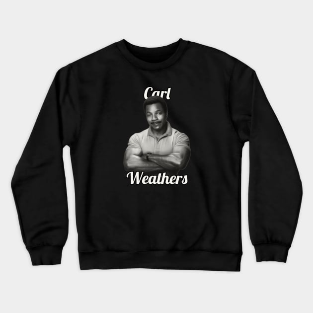 Carl Weathers / 1948 Crewneck Sweatshirt by glengskoset